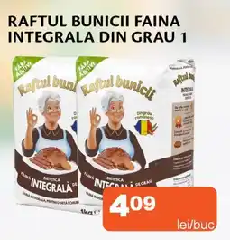 Unicarm RAFTUL BUNICII Faina integrala din grau Ofertă