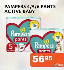 Unicarm PAMPERS 4/5/6 pants active baby Ofertă