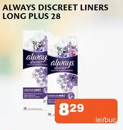 Unicarm ALWAYS Discreet liners long plus Ofertă