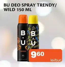 Unicarm BU Deo spray trendy/ wild Ofertă