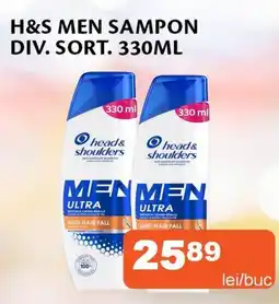 Unicarm H&S Men Sampon Ofertă