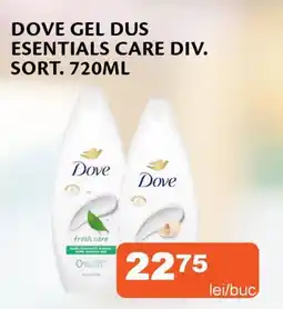 Unicarm DOVE Gel dus esentials care div. sort. Ofertă