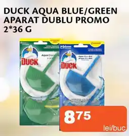 Unicarm DUCK Aqua blue/green aparat dublu promo Ofertă