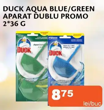 Unicarm DUCK Aqua blue/green aparat dublu promo Ofertă