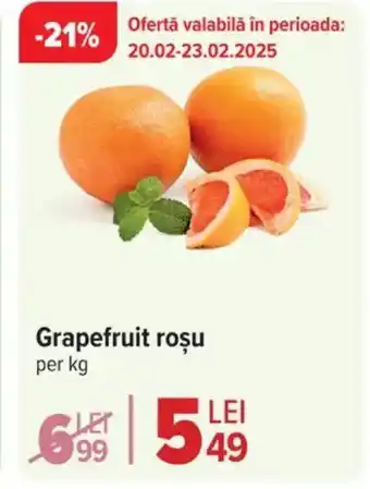 Carrefour Market Grapefruit roșu Ofertă