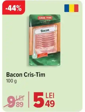 Carrefour Market Bacon Cris-Tim Ofertă