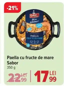 Carrefour Market Paella cu fructe de mare Sabor Ofertă