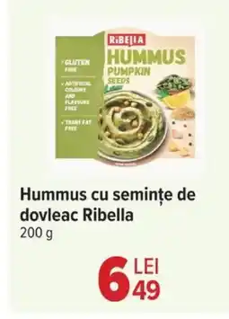 Carrefour Market Hummus cu semințe de dovleac Ribella Ofertă