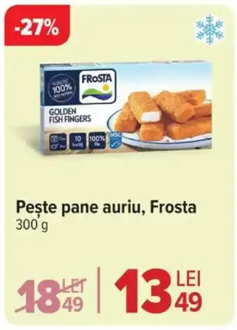 Carrefour Market Peşte pane auriu, Frosta Ofertă