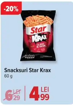 Carrefour Market Snacksuri Star Krax Ofertă