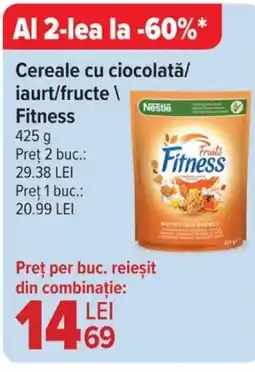 Carrefour Market Cereale cu ciocolată/ iaurt/fructe\ Fitness Ofertă