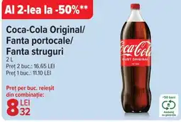 Carrefour Market Coca-Cola Original/ Fanta portocale/ Fanta struguri Ofertă