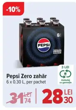 Carrefour Market Pepsi Zero zahăr Ofertă