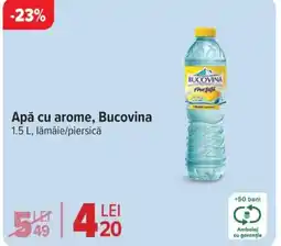 Carrefour Market Apă cu arome, Bucovina Ofertă