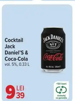 Carrefour Market Cocktail Jack Daniel's & Coca-Cola Ofertă