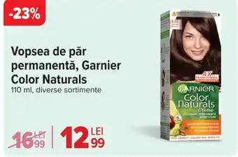 Carrefour Market Vopsea de păr permanentă, Garnier Color Naturals Ofertă