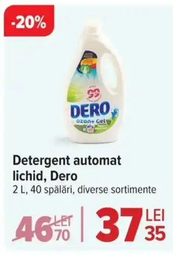 Carrefour Market Detergent automat lichid, Dero Ofertă