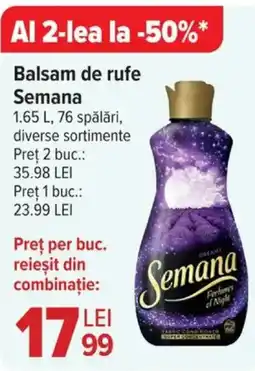 Carrefour Market Balsam de rufe Semana Ofertă