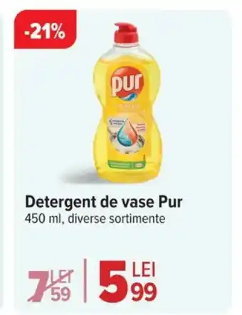 Carrefour Market Detergent de vase Pur Ofertă