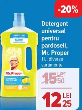 Carrefour Market Detergent universal pentru pardoseli, Mr.Proper Ofertă