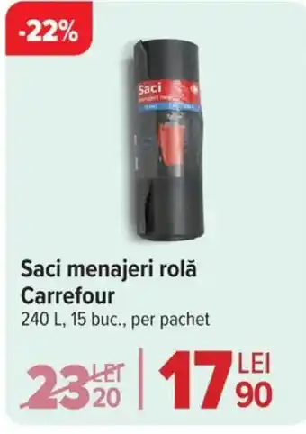 Carrefour Market Saci menajeri rolă Carrefour Ofertă