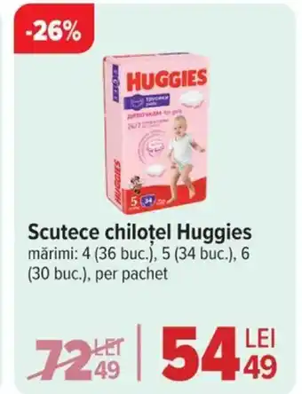 Carrefour Market Scutece chiloţel Huggies Ofertă