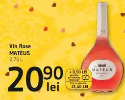 Supeco Vin Rose MATEUS Ofertă