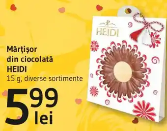 Supeco Mărţişor din ciocolată HEIDI Ofertă