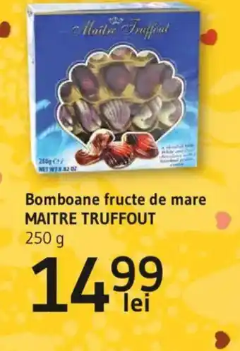 Supeco Bomboane fructe de mare MAITRE TRUFFOUT Ofertă