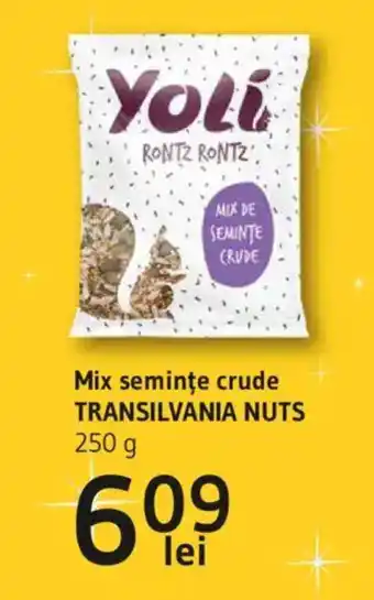 Supeco Mix seminţe crude TRANSILVANIA NUTS Ofertă