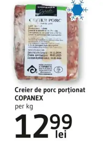 Supeco Creier de porc porționat COPANEX Ofertă