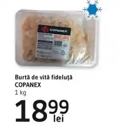 Supeco Burtă de vitǎ fideluță COPANEX Ofertă