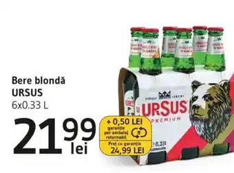 Supeco Bere blondǎ URSUS Ofertă