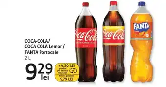 Supeco COCA-COLA/ COCA COLA Lemon/ FANTA Portocale Ofertă