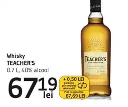 Supeco Whisky TEACHER'S Ofertă