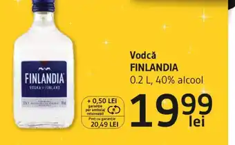 Supeco Vodcă FINLANDIA Ofertă