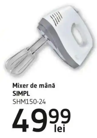 Supeco Mixer de mână SIMPL Ofertă