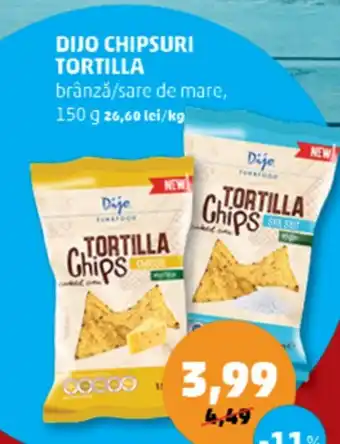 Penny DIJO chipsuri tortilla Ofertă