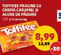 Penny Toffifee praline cu cremă caramel și alune de păduré Ofertă