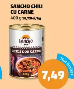 Penny SANCHO Chili cu carne Ofertă