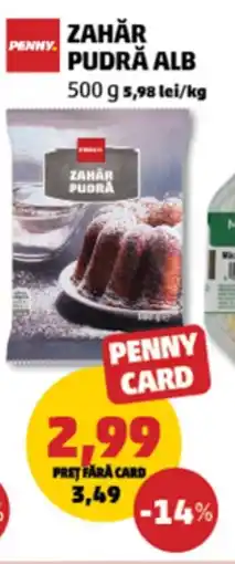 Penny Zahăr pudră alb Ofertă