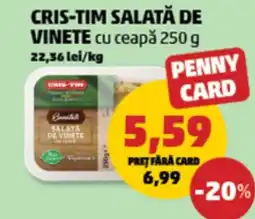 Penny Cris-tim salată de vinete cu ceapă Ofertă