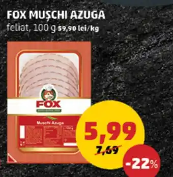 Penny Fox muschi azuga feliat Ofertă