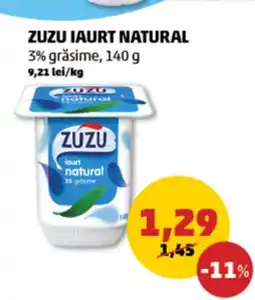 Penny Zuzu iaurt natural Ofertă