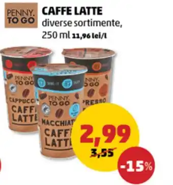 Penny Caffe latte Ofertă