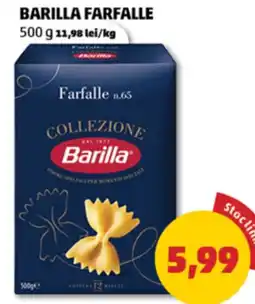 Penny Barilla farfalle Ofertă