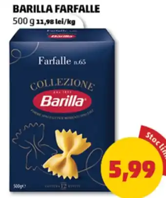 Penny Barilla farfalle Ofertă