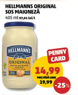 Penny HELLMANNS Original sos maioneză Ofertă