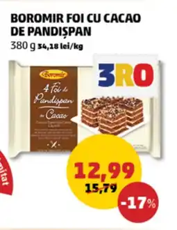 Penny Boromir foi cu cacao de pandispan Ofertă