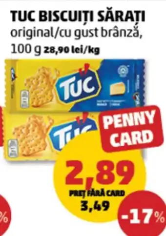 Penny Tuc biscuiți sărați Ofertă